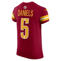 Washington Commanders Jayden Daniels Nike Burgundy Team Vapor F.U.S.E. Elite Jersey