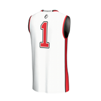 #1 Northeastern Huskies GameDay Greats Lightweight Collegiate Basketball Fashion Jersey - White