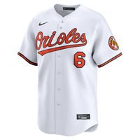 Baltimore Orioles Ryan Mountcastle Nike White Home Limited Player Jersey