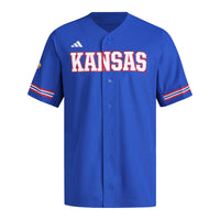 Kansas Jayhawks adidas Replica Baseball Jersey - Royal