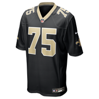 New Orleans Saints Taliese Fuaga Nike Black Player Game Jersey