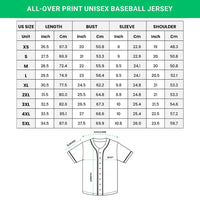 Custom Green Red-White Christmas 3D Authentic Baseball Jersey