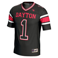 #1 Dayton Flyers GameDay Greats Endzone Football Jersey - Black