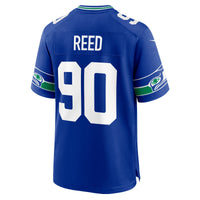 Seattle Seahawks Jarran Reed Nike Royal Alternate Game Jersey