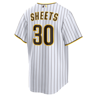 San Diego Padres Gavin Sheets Nike White Home Replica Jersey