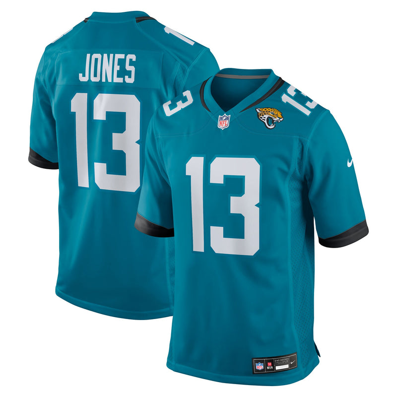 Jacksonville Jaguars Tim Jones Nike Teal Team Game Jersey