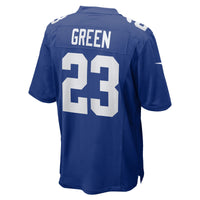 New York Giants Art Green Nike Royal Team Game Jersey