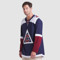 Colorado Avalanche Fanatics Navy Alternate Premium Jersey