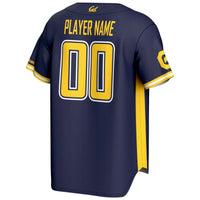 Cal Bears GameDay Greats NIL Pick-A-Player Lightweight Baseball Jersey - Navy