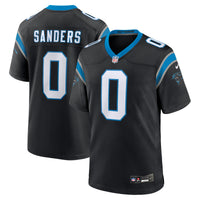 Carolina Panthers Ja'Tavion Sanders Nike Black Game Jersey