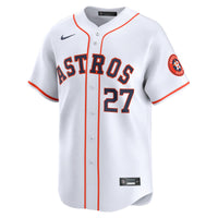 Houston Astros Jose Altuve Nike White Home Limited Player Jersey