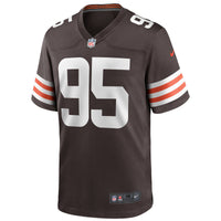 Cleveland Browns Myles Garrett Nike Brown Player Game Jersey