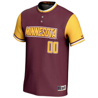 Minnesota Golden Gophers GameDay Greats NIL Pick-A-Player Lightweight Softball Jersey - Maroon