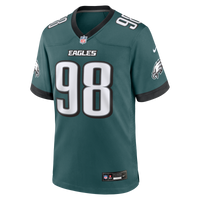Philadelphia Eagles Jalen Carter Nike Midnight Green Team Game Jersey