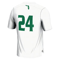 #24 South Florida Bulls GameDay Greats Lightweight Lacrosse Jersey - White