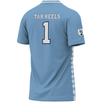 #1 North Carolina Tar Heels GameDay Greats Lightweight Soccer Fashion Jersey - Carolina Blue