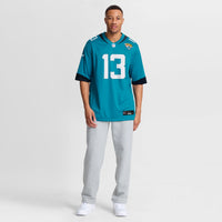 Jacksonville Jaguars Tim Jones Nike Teal Team Game Jersey