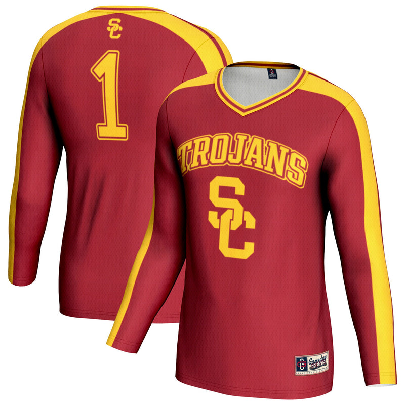 USC Trojans GameDay Greats #1 Lightweight Volleyball Fashion Jersey - Cardinal