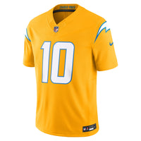 Los Angeles Chargers Justin Herbert Nike Gold Alternate Charger Power Vapor F.U.S.E. Limited Jersey