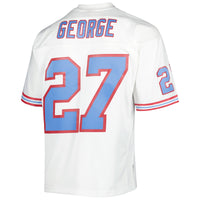 Houston Oilers Eddie George Mitchell & Ness White Legacy Replica Jersey