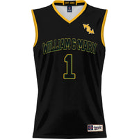 #1 William & Mary Tribe GameDay Greats Lightweight Basketball Jersey - Black