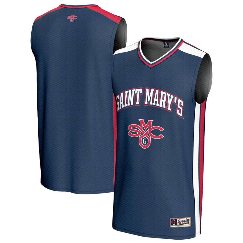 Saint Mary's Gaels GameDay Greats Spirit Basketball Jersey - Navy