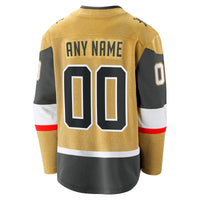 Vegas Golden Knights Fanatics Home Breakaway Custom Jersey