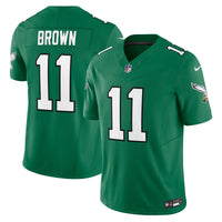 Philadelphia Eagles A.J. Brown Nike Kelly Green Vapor F.U.S.E. Limited Jersey