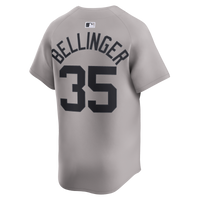 New York Yankees Cody Bellinger Nike Gray Road Limited Player Jersey
