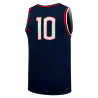 #10 UConn Huskies Nike Replica Basketball Jersey - Navy