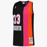 Miami Heat NBA Alonzo Mourning Hardwood Classics Road Jersey By Mitchell & Ness -