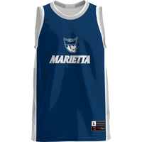 Marietta College Pioneers GameDay Greats Lightweight Basketball Jersey - Navy