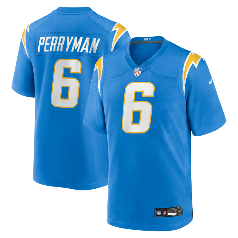 Los Angeles Chargers Denzel Perryman Nike Powder Blue Team Game Jersey
