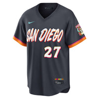 San Diego Padres Nick Pivetta Nike Obsidian 2026 City Connect Stadium Jersey
