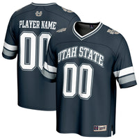 Utah State Aggies GameDay Greats NIL Pick-A-Player Football Fashion Jersey - Navy