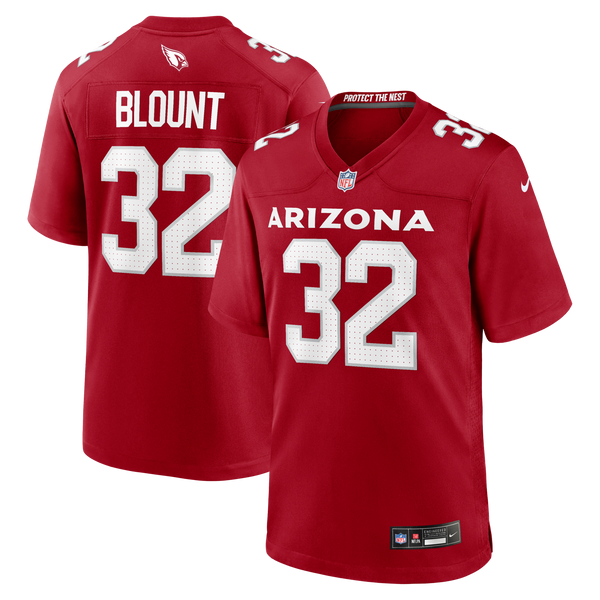 Arizona Cardinals Joey Blount Nike Cardinal Game Jersey