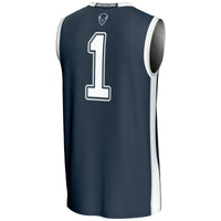 #1 Howard Bison GameDay Greats Lightweight Basketball Jersey - Navy