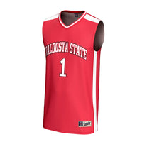 #1 Valdosta State Blazers GameDay Greats Lightweight Basketball Fashion Jersey - Red