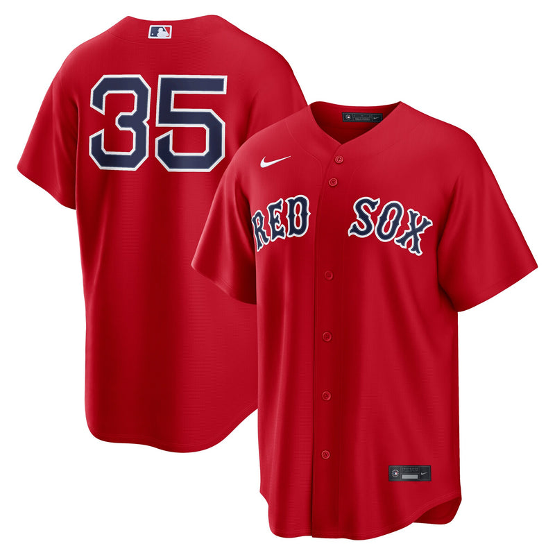 Boston Red Sox Garrett Crochet Nike Red Alternate Replica Jersey
