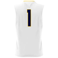 #1 Cal Bears GameDay Greats Lightweight Basketball Fashion Jersey - White