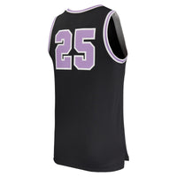#25 Kansas State Wildcats Nike Replica Basketball Jersey - Black