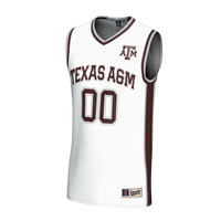 Texas A&M Aggies GameDay Greats Lightweight Collegiate Basketball NIL Pick-A-Player Fashion Jersey - White