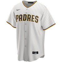 San Diego Padres Nike White Home Replica Custom Jersey