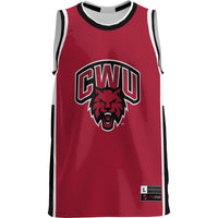 Central Washington Wildcats GameDay Greats Lightweight Basketball Jersey - Crimson