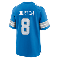 Detroit Lions Greg Dortch Nike Blue Team Game Jersey