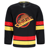 Vancouver Canucks Fanatics Black Alternate Authentic Pro Jersey