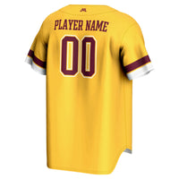 Minnesota Golden Gophers GameDay Greats NIL Pick-A-Player Lightweight Baseball Jersey - Gold