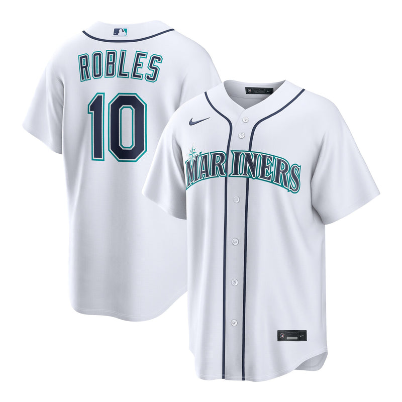 Seattle Mariners Victor Robles Nike White Home Replica Jersey
