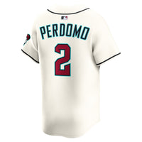 Arizona Diamondbacks Geraldo Perdomo Nike Cream Home Limited Player Jersey
