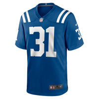 Indianapolis Colts Tyler Goodson Nike Royal Game Jersey